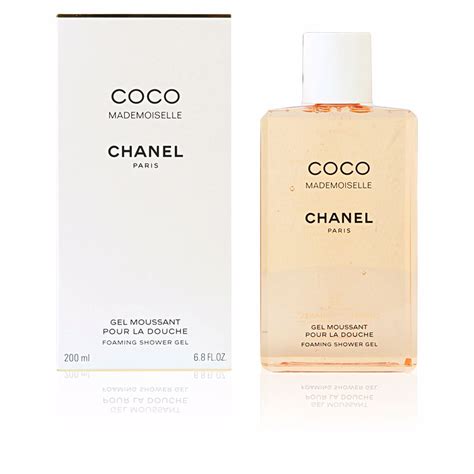 coco chanel mademoiselle douchegel|chanel foaming shower gel.